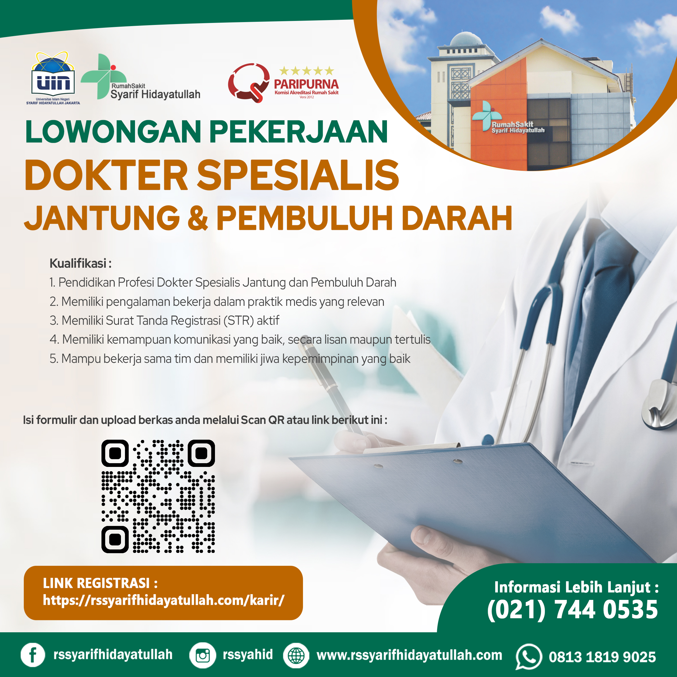 DOKTER SPESIALIS JANTUNG PEMBULUH DARAH