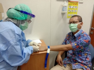 PEMERIKSAAN RAPID TEST PT.ELNUSA TRANS SAMUDERA